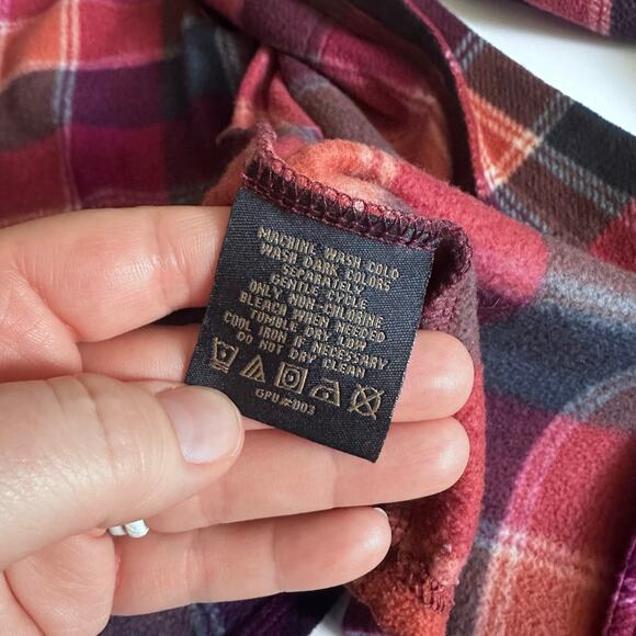 Freedom Foundry Men's Flannel Fleece Button-Up red - Picture 2 of 6